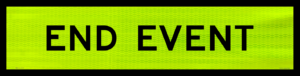 Multi Message Sign End Event 1200×300 MM9165