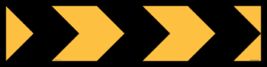 Multi Message sign Chevron 1200 x 300 MM948