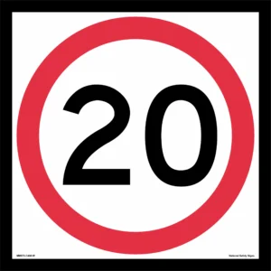 Multi Message 20 kph 600mm Sign MM973