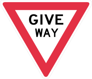 R1-2 Give Way Sign