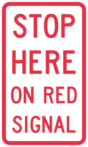 R6-6A Stop Here On Red Signal