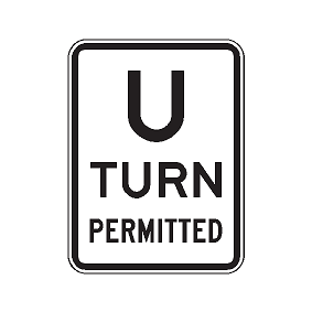 R2-15 U-Turn Permitted