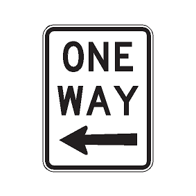 R2-2 (L) One Way Left