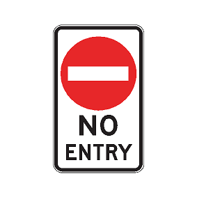 R2-4n No Entry – NSW Only