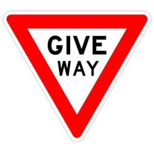 R1-2 Give Way Sign