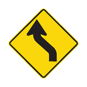 W1-4(L) Reverse Curve (Left Symbolic)