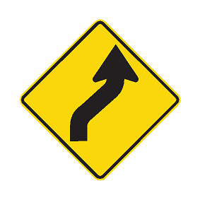 W1-4(R) Reverse Curve (Right Symbolic)